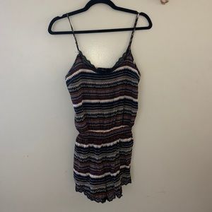 Super cute patterned romper
